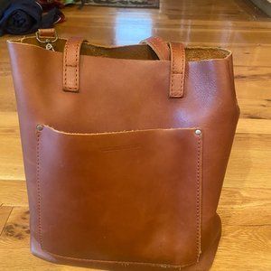 Portland Leather Co Crossbody Tote